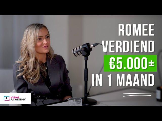 Romee Verdiend haar Maandsalaris (€5.000+) Online na BURN-OUT