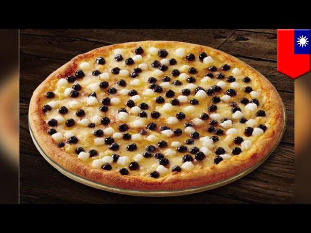 Domino's Taiwan drops pearl milk tea pizza - TomoNews