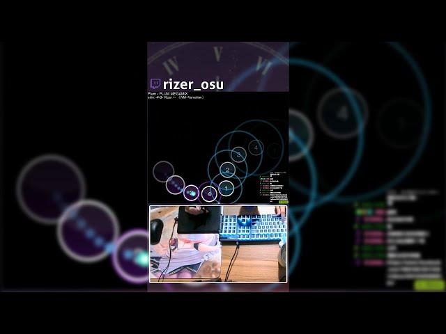 very satisfying streams #shorts for osu