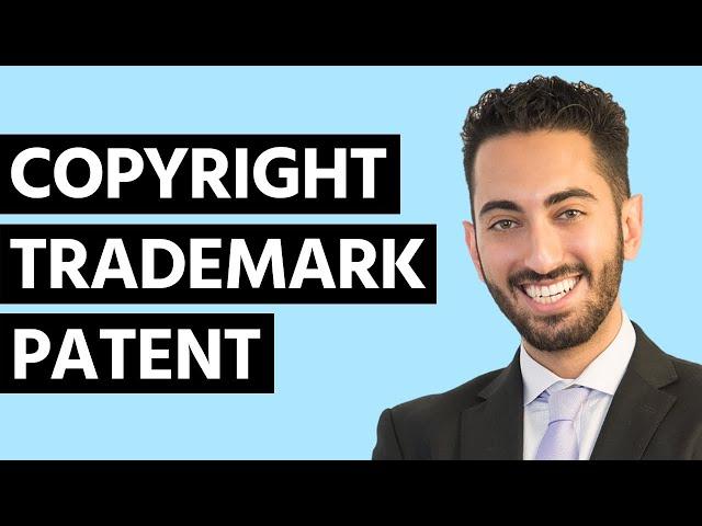 Difference Between Copyright vs. Trademark vs. Patent