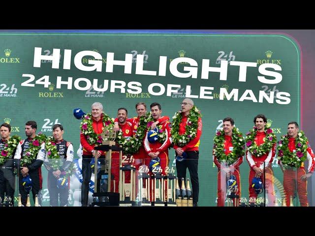 History Made | #WEC 24 Hours of Le Mans 2024 Highlights