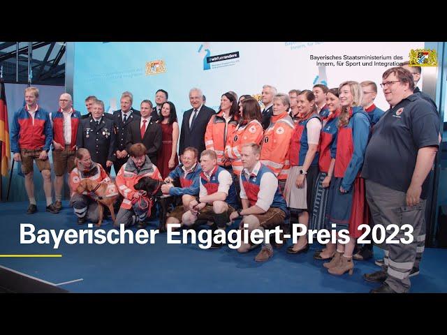 Bayerischer Engagiert-Preis 2023