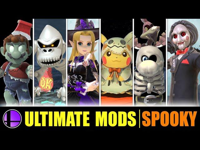 13 SPOOKY Mods in SMASH ULTIMATE!