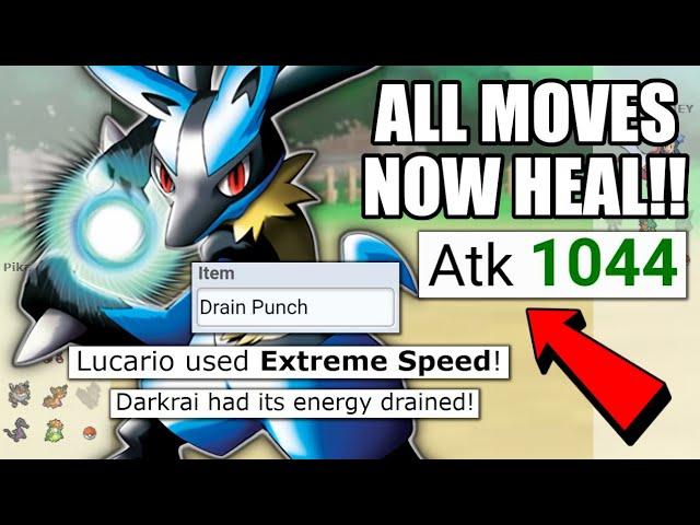 ALL MOVES NOW HEAL LUCARIO IS BUSTED IN FORTEMONS! POKEMON SCARLET AND VIOLET | POKEMON SHOWDOWN