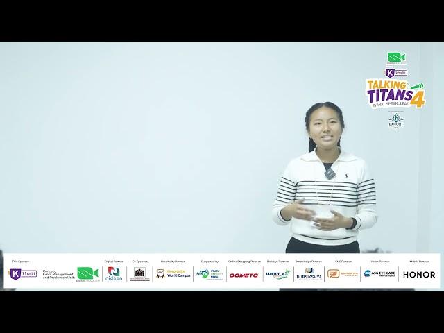 2267 Dohana Dolma Sherpa | Biggest speaking challenge in Nepal - Talking titans 4