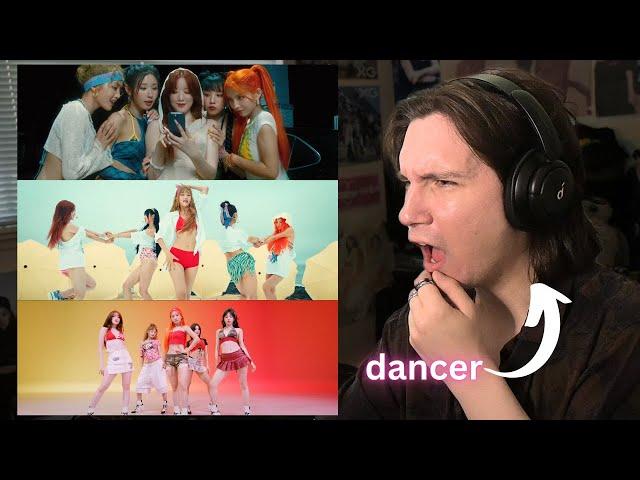DANCER REACTS TO (여자)아이들((G)I-DLE) - '클락션 (Klaxon)' MV, Live Performance Video & STUDIO CHOOM