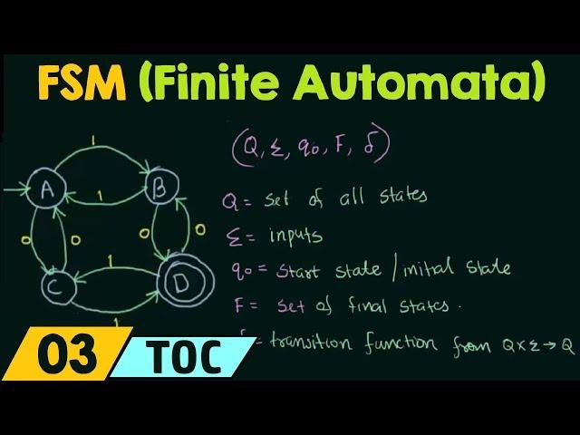 Finite State Machine (Finite Automata)