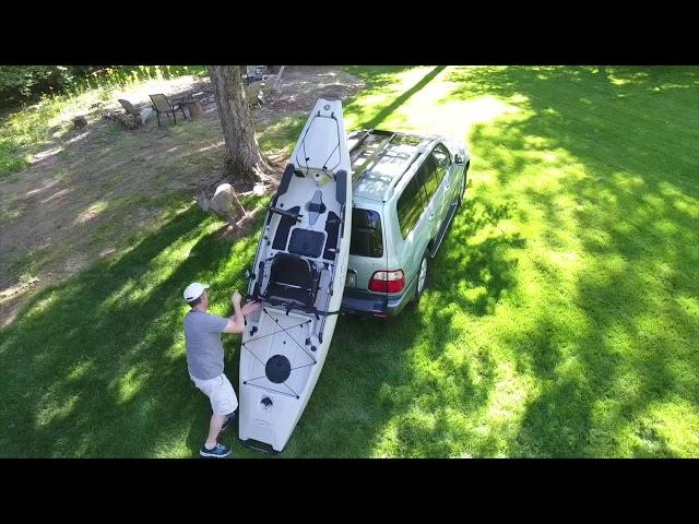 "EZ Rec Rack - Loading the Hobie ProAngler the EZ way!"