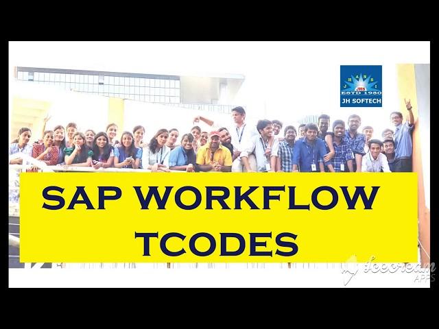 SAP Workflow T Codes