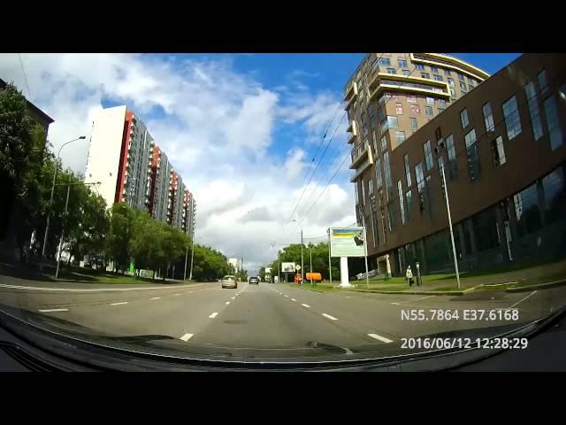 Текстильщики  - Красногорск 12/06/2016 (timelapse 4x)