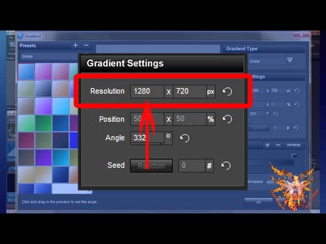 Proshow tutorial italian - 2-5 - I vari elementi del tuo show - gradient