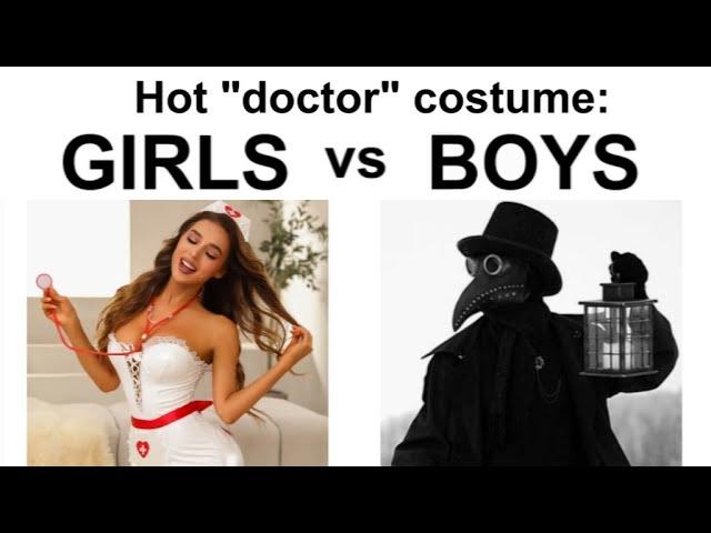 BOYS VS GIRLS MEMES DARK AGES