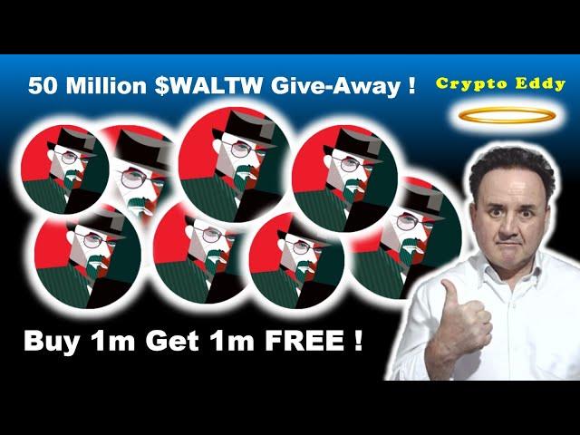 50 Million $WALTW On Base Token AIR-DROP ! FCFS. Free Crypto $WALTW Trending #memes, #ai, #gaming,