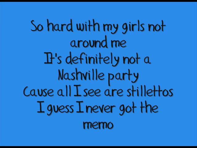 Miley Cyrus - Party In The USA (With Lyrics)