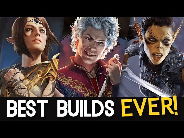 Top 10 BEST Builds For Baldur’s Gate 3! (Patch 7 Update)