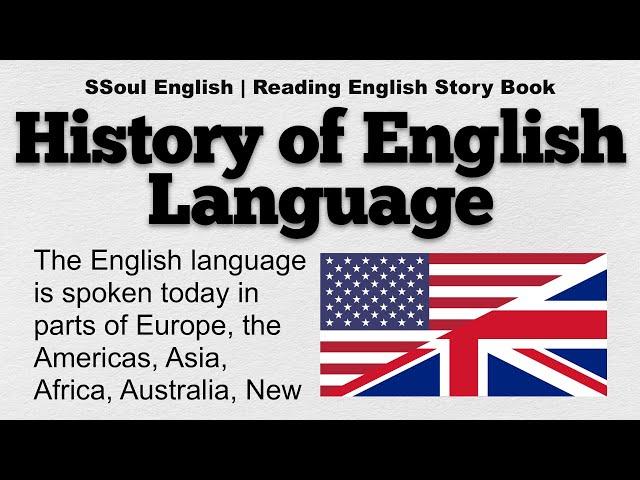 Learn English Through Story Level 4  | INTERMEDIATE B2 - History of English Language