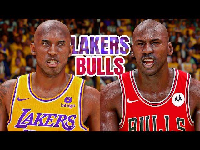 ALL-TIME LAKERS vs ALL-TIME BULLS | NBA 2K24 (PS5)