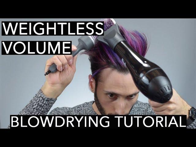 Blowdrying Techniques for Weightless Volume | Hair Styling Tutorial