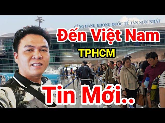 005: Cận Cảnh.. Hoàng Sáu TV Về Việt Nam. Nhập Cảnh Tại Sân Bay Tân Sơn Nhất TPHCM Tốt Đẹp..