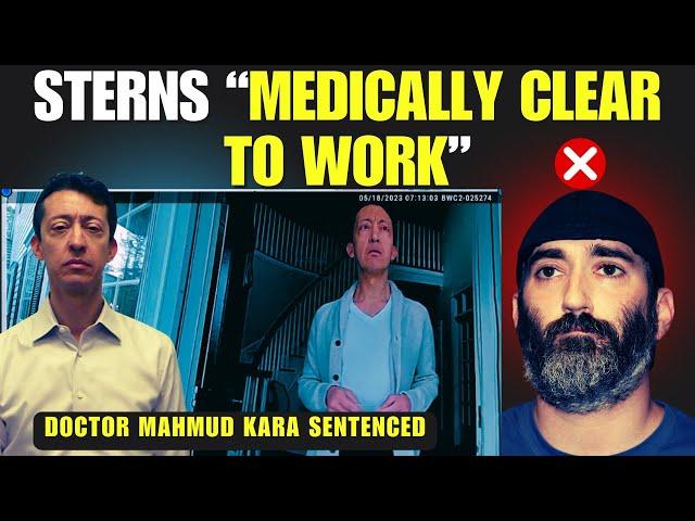 Jail: Stephan Sterns is "MEDICALLY CLEARED FOR INMATE WORKER." Ohio Doctor Mahmud Kara BODYCAM video