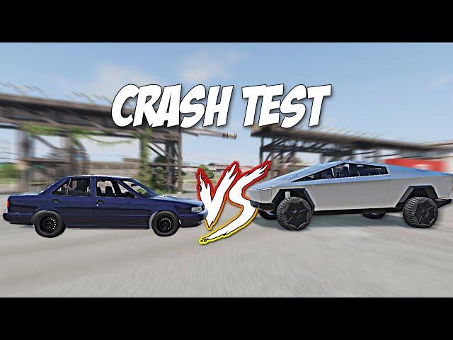 CYBERTRUCK vs Nissan TSURU ¿Cuál es EL MEJOR? | BeamNG.Drive