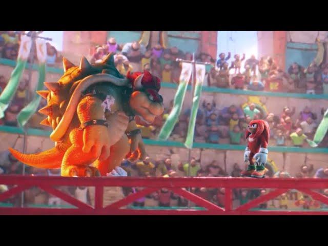 Knuckles Vs Bowser in the Great Ring of Kong | Epic Battle Part 23 | Super Mario Bros Movie