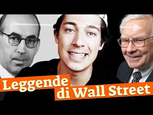 LEGGENDE di WALL STREET: STORIA degli Investitori che hanno CAMBIATO la Finanza! 