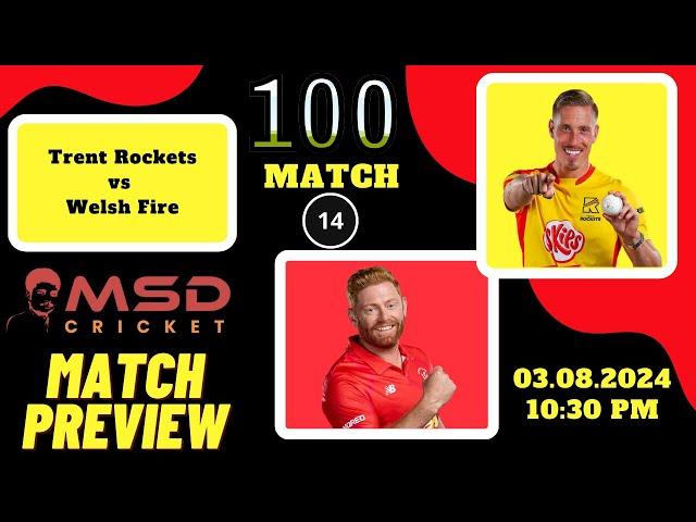 TRT vs WEF Dream11 Team Prediction in Tamil || The Hundred Men ||  100M - Match 14 || 03/08/2024