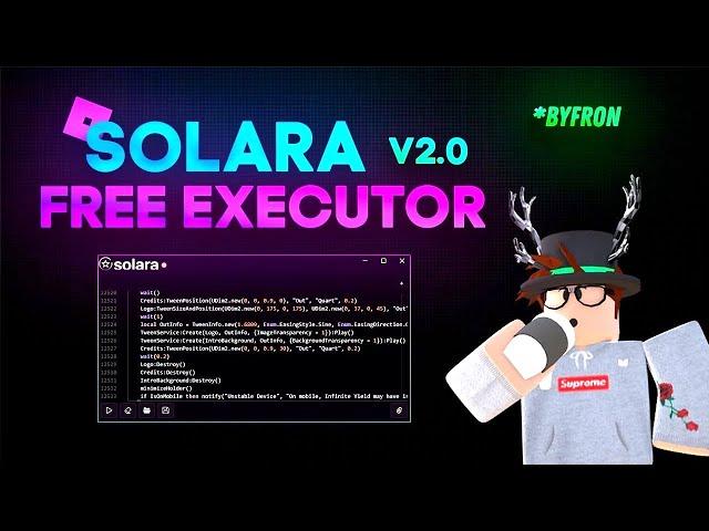 Roblox Executor "Solara" Exploit On Roblox 2024 - Byfron Bypass Keyless PC