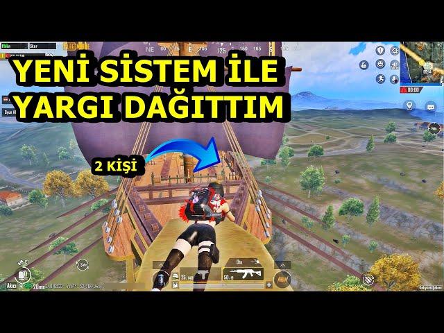 YENİ SİSTEM İLE YARGI DAĞITTIM ! ERANGEL & LİVİK SOLO SQUAD PUBG MOBİLE