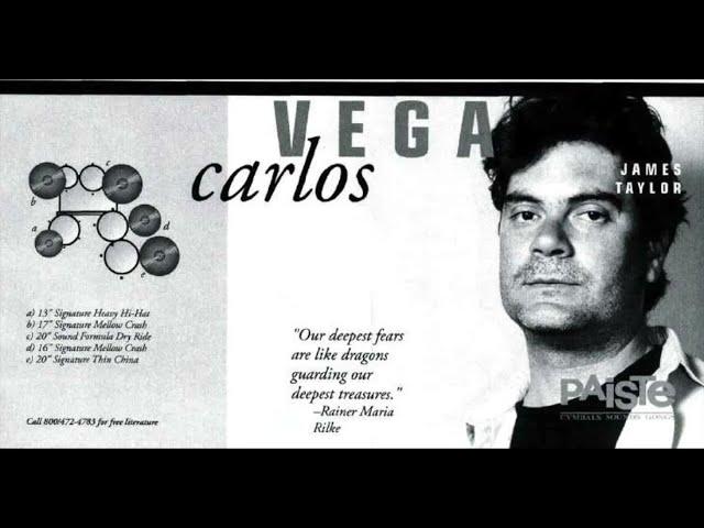  CARLOS VEGA APRIL 7, 1998...25 YEARS ...GONE TOO SOON