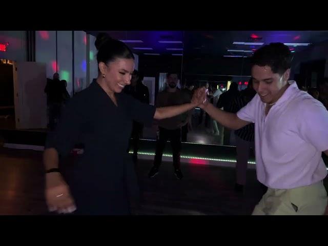 Jhaime & Valentina (Bachata Social) at the Alliance Studio Grand Opening on August 9th 2024