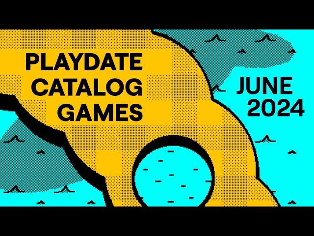 Playdate Catalog—Games for June 2024—Shoot 'Em Up, Test Your Reflexes, Quiz Yourself, Go Golfing!