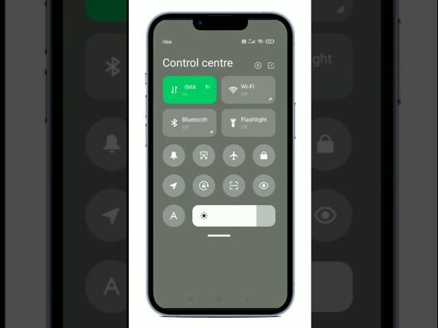 MIUI 13 control center enable, all Xiaomi, Mi, Redmi and Poco device