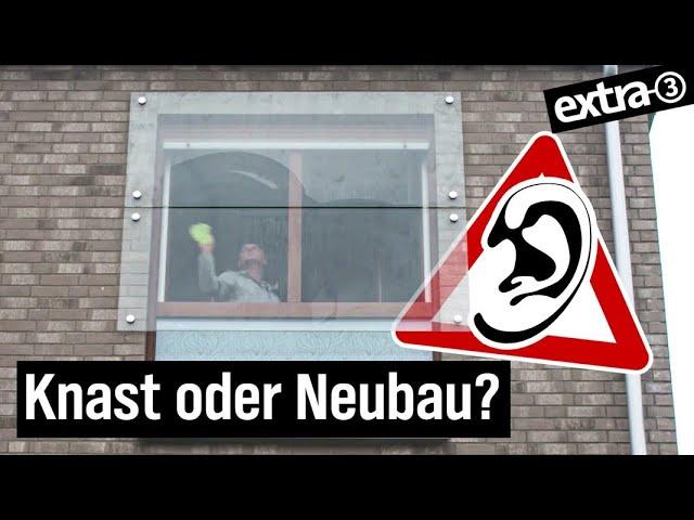 Realer Irrsinn: Schallschutz-Gefängnis in Wuppertal | extra 3 Spezial: Der reale Irrsinn | NDR