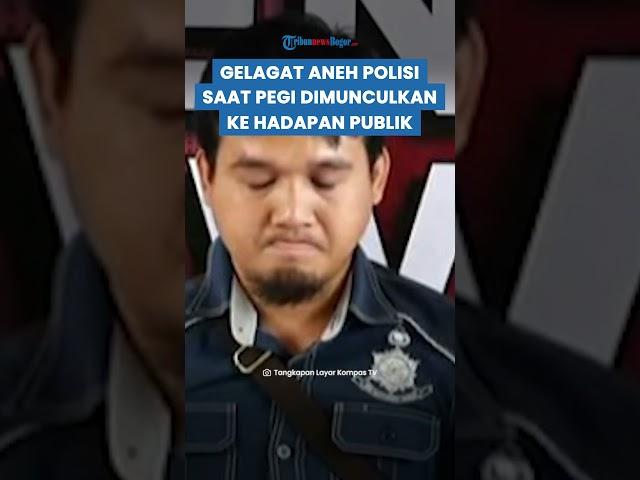 Gelagat Aneh Polisi saat Pegi Dimunculkan Disorot, Tampak Gelisah dan Sering Melirik ke Pegi