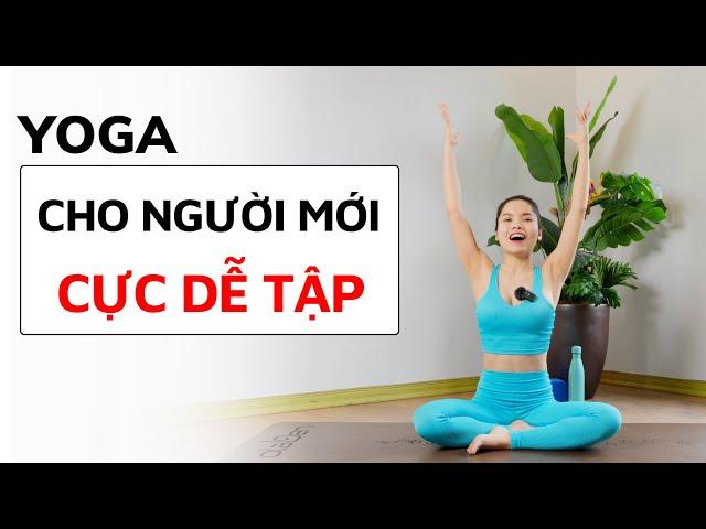 Yoga cho người mới bắt đầu giảm ĐAU LƯNG, VAI GÁY | Hoàng Uyên Yoga