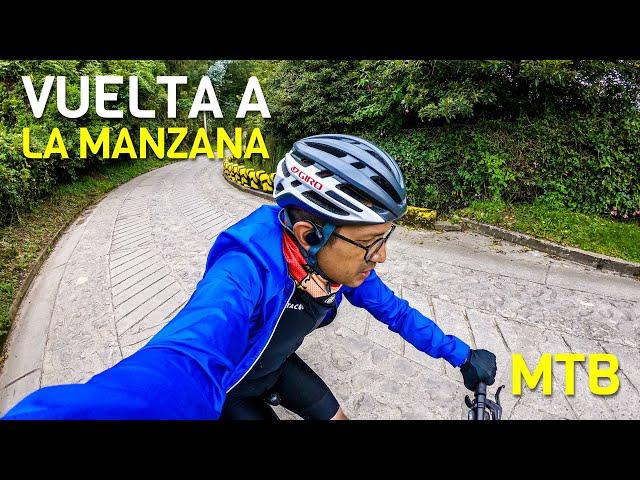 Haciendo MTB cerca de Bogotá VUELTA A LA MANZANA una ruta fácil pero con mucho encanto en Chía