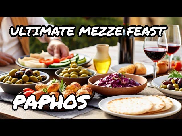 This is the BEST Cypriot Mezze in Paphos Cyprus Authentic FEAST