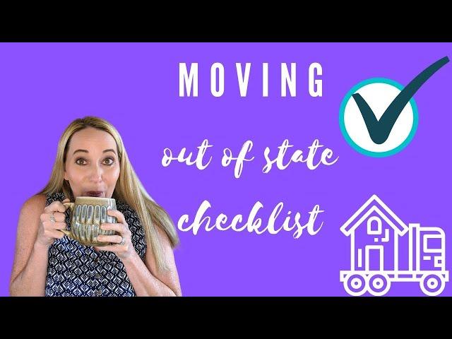 Moving out of state checklist