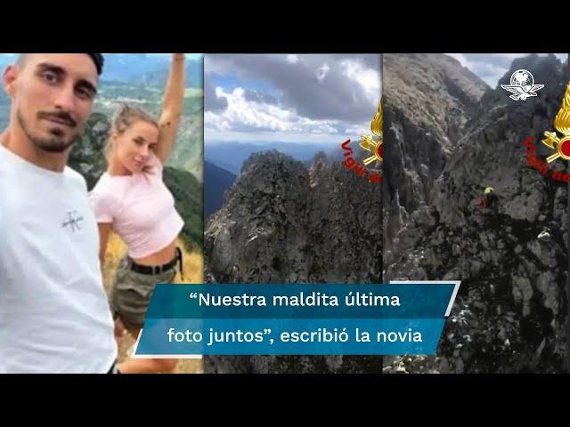 Selfie mortal: posa con su novia y cae a un barranco