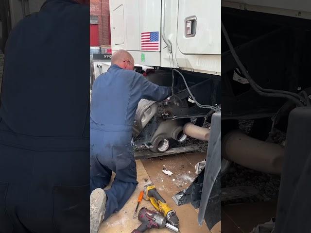 DPF, DOC and SCR from semi truck to baking oven for cleaning #dpf #dpfcleaning