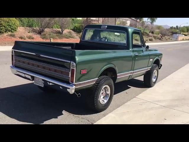 1972 Chevrolet FOR SALE K10 4x4 Cheyenne SOLD in 15 Days