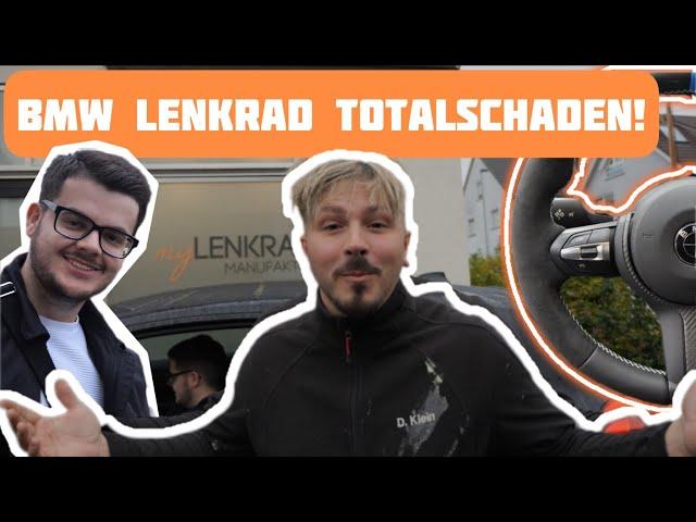 Lederrisse im Lenkrad? Wir machen es neu! Ardo‘s BMW 1er | myLenkrad Manufaktur