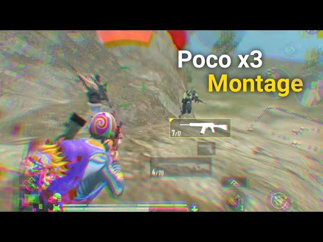 PUBG LITE MONTAGE VIDEO | POCO X3 MONTAGE | SARPANCH SAAB GAMING