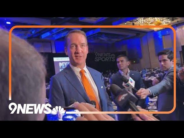 Peyton Manning talks about new Broncos QB Bo Nix