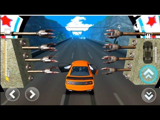 High Speed Death Car Stunt Mania - Speed Car Bump Challenge - Android Gameplay FHD