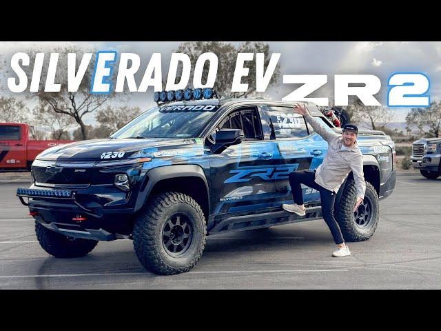 Chevy Silverado EV ZR2 Full Tour! 1,100 HP Tri-Motor Race Truck