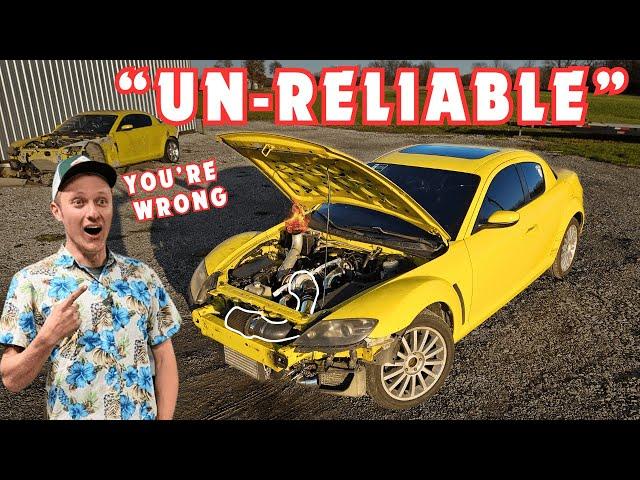 The Cheapest Turbo RX8 is Indestructible - Buzz Spits FLAMES!