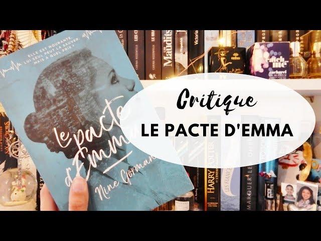 Ma critique : Le pacte d'Emma de Nine Gorman